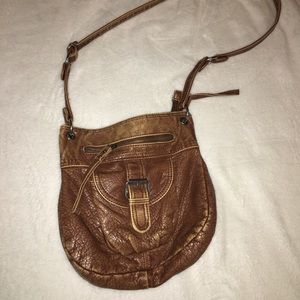 CLOSET CLEAROUT Chestnut brown crossbody bag